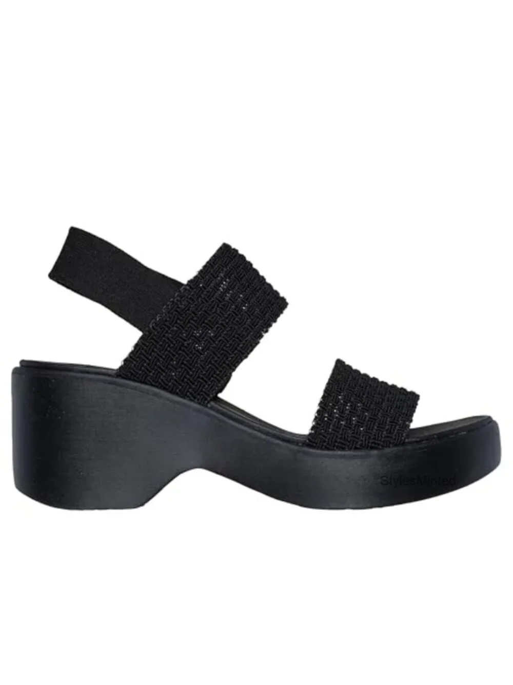Platform Wedge Sandals with Luxe Foam Footbed - Vegan